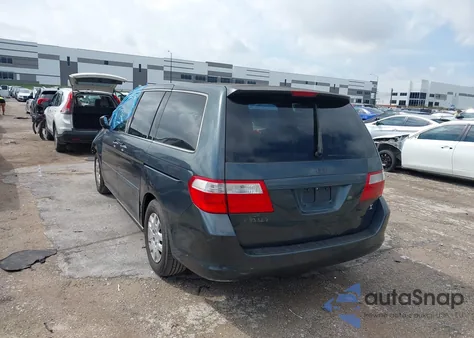 2006 Honda Odyssey Lx from USA, damaged, VIN 5FNRL38226B037194